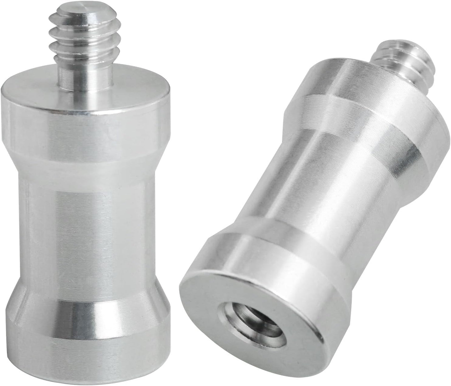 Adaptador Hotshoe 1/4pulg macho 2 Pzas para soporte luz estudio