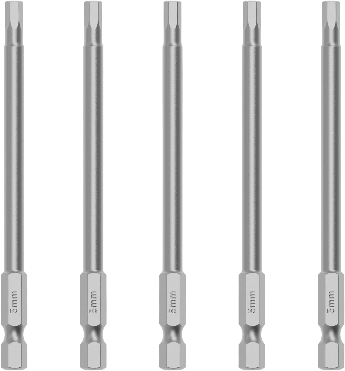 Brocas Allen Hex 0.197pulg Vástago 1/4pulg