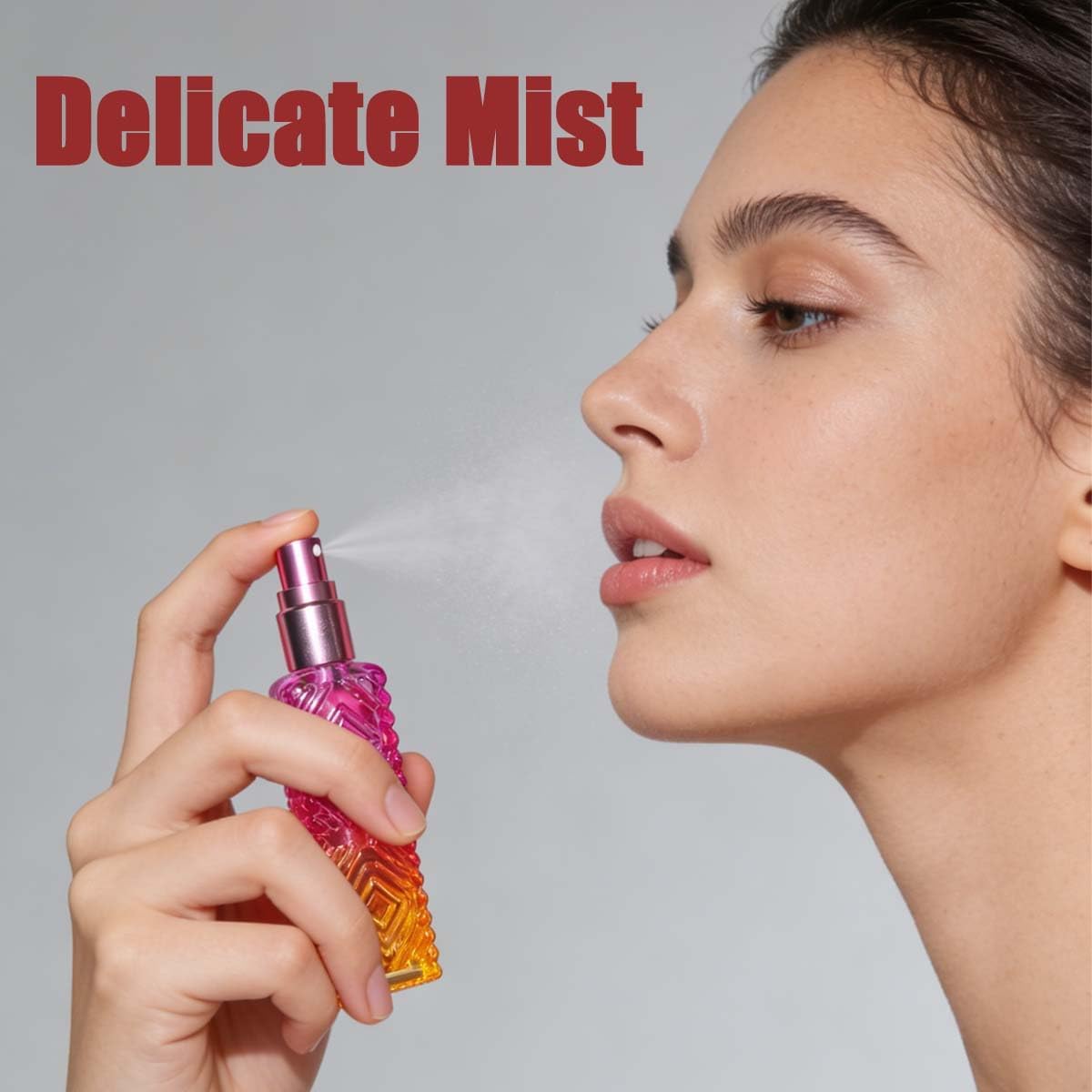 Botella vidrio 0.5oz 4uds vacío reutilizable viaje