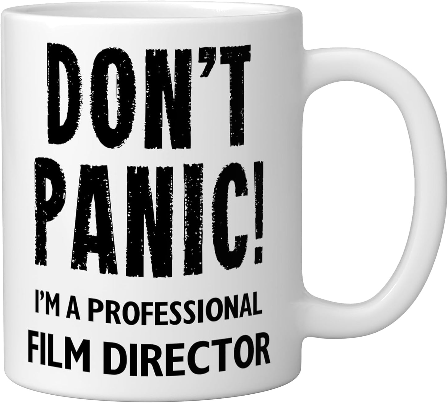 Taza Cerámica para Director de Cine Blanca