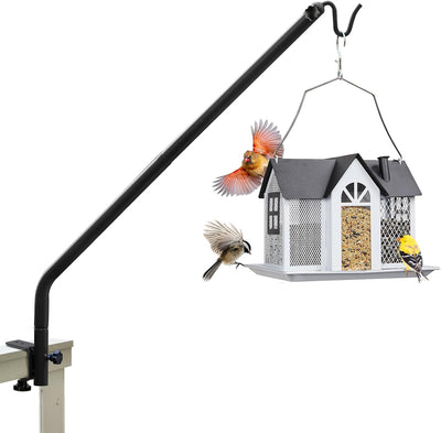 Gancho cubierta metal ajustable 27-39pulg para comederos