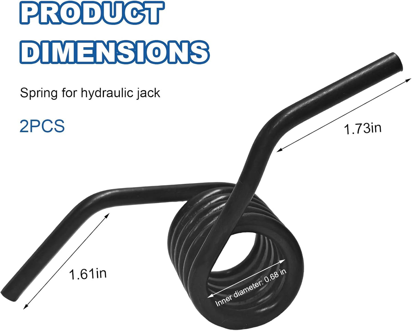 2 Muelles Gato Metal Resistentes Reemplazo Profesional