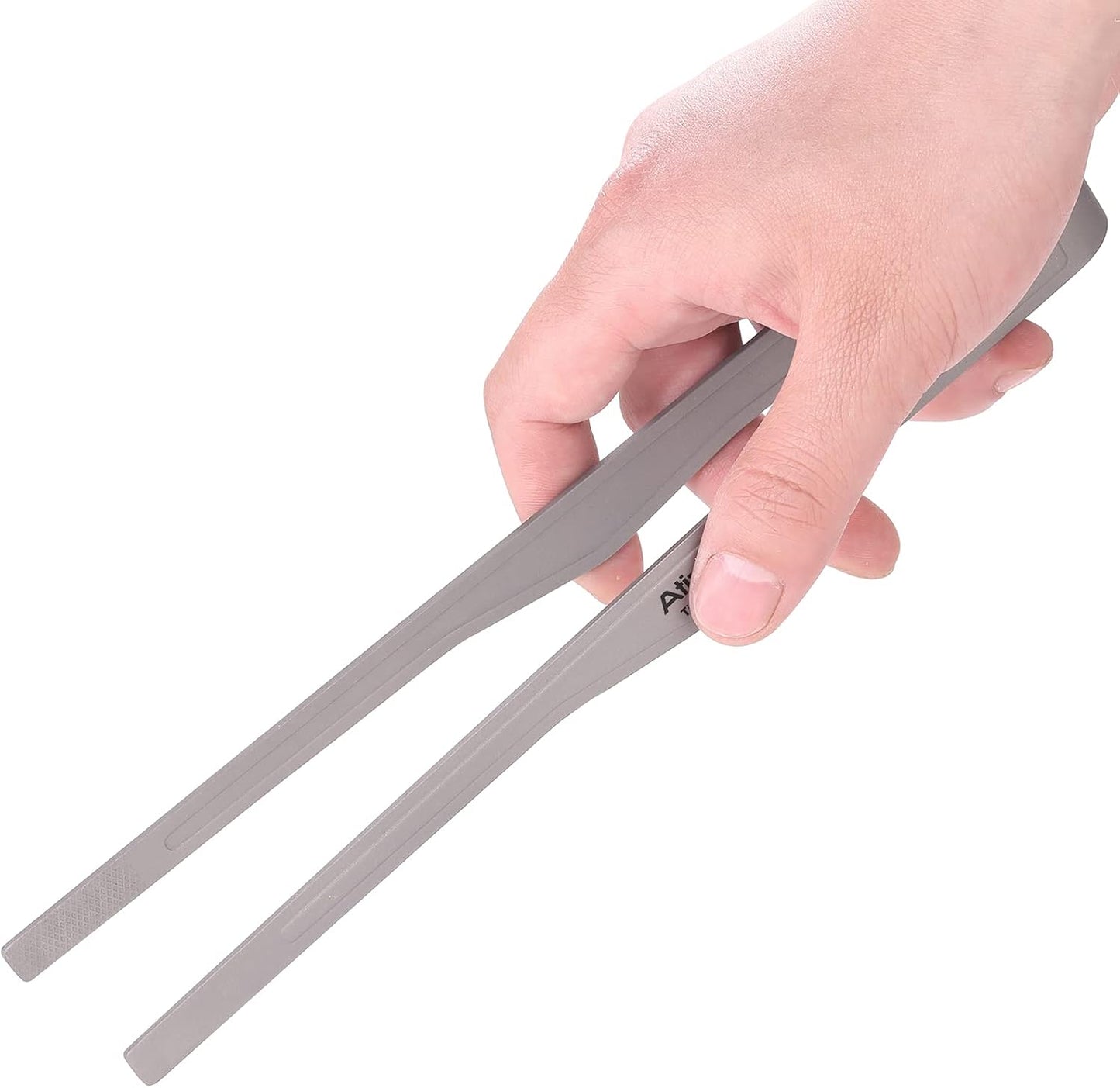 Pinzas titanio parrilla multifunción cocina barbacoa gris