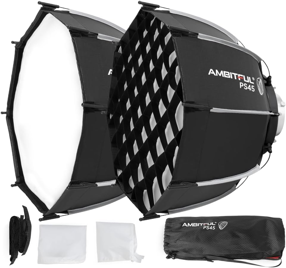 Softbox pequeño Bowens liberación rápida comp Godox Aputure
