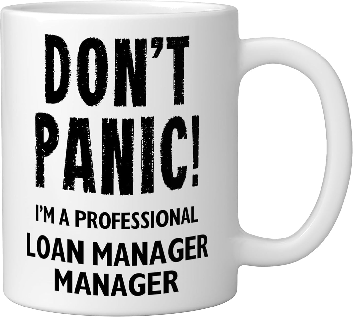 Taza Cerámica Loan Manager Blanca