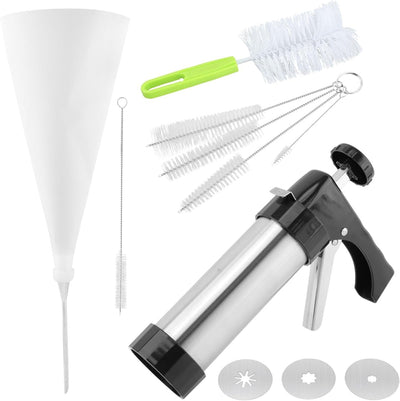 Kit Chu Rross Maker acero inox 3 boquillas color plata