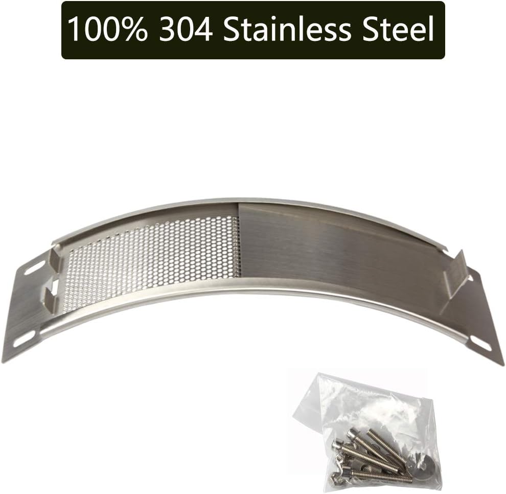 Kit mosquitero puerta chimenea acero inox