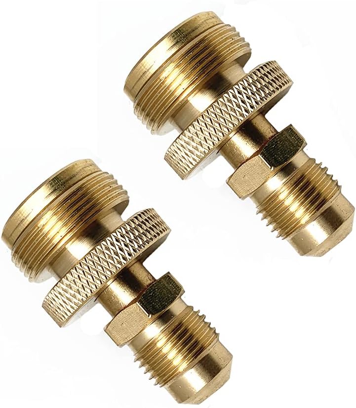 2 Unids Regulador Propano 1lb para Estufa Parrilla 3/8
