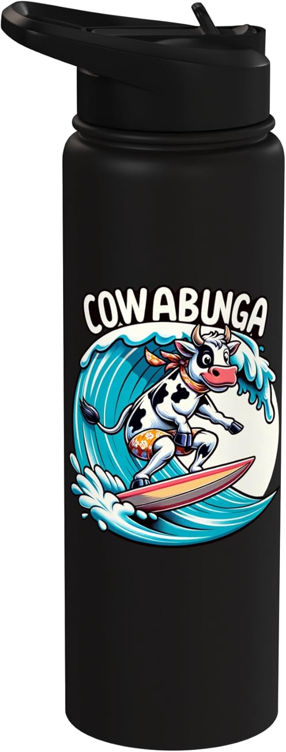 Botella de agua acero inoxidable para surf con insulación