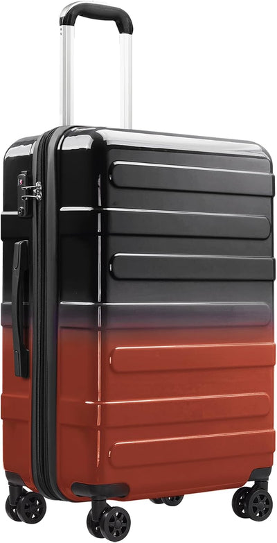 Maleta rígida expandible 20pulg TSA Lock ligera PCABS Llama