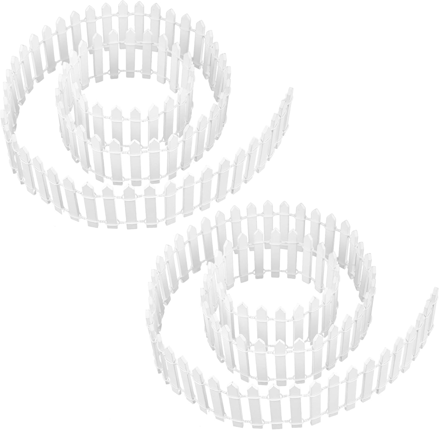 Valla jardín hadas mini 40pulg x2pulg paquete 2