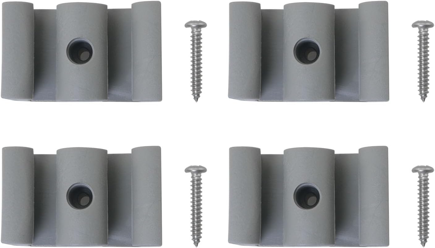 Set 4 Pzas Borrador Baño 10mm Gris Resistente