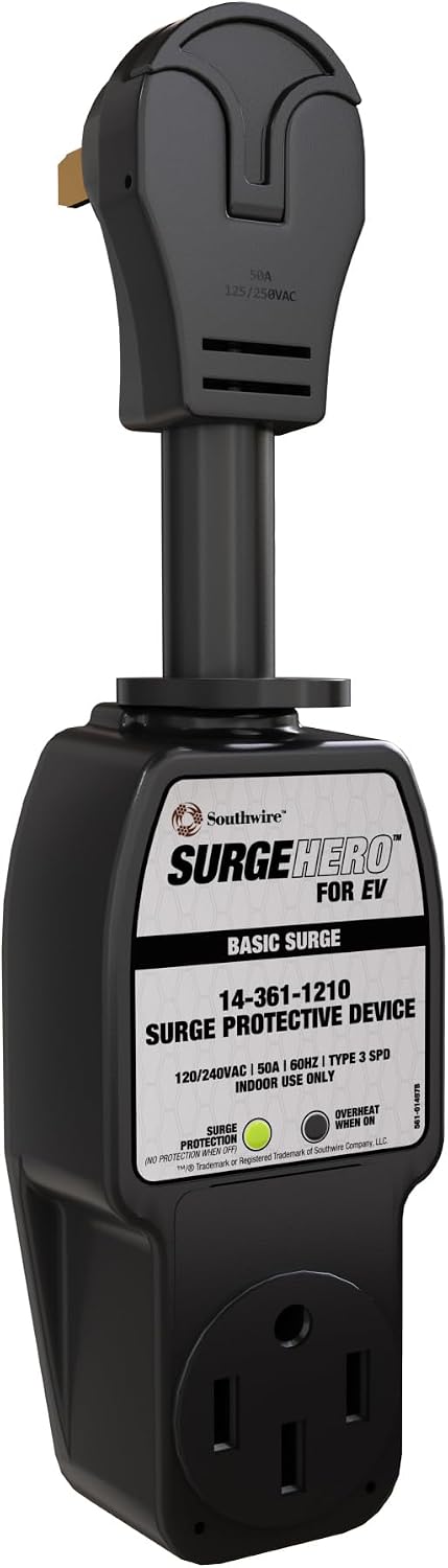 Protector sobretensiones EV 240V 50A NEMA 14-50