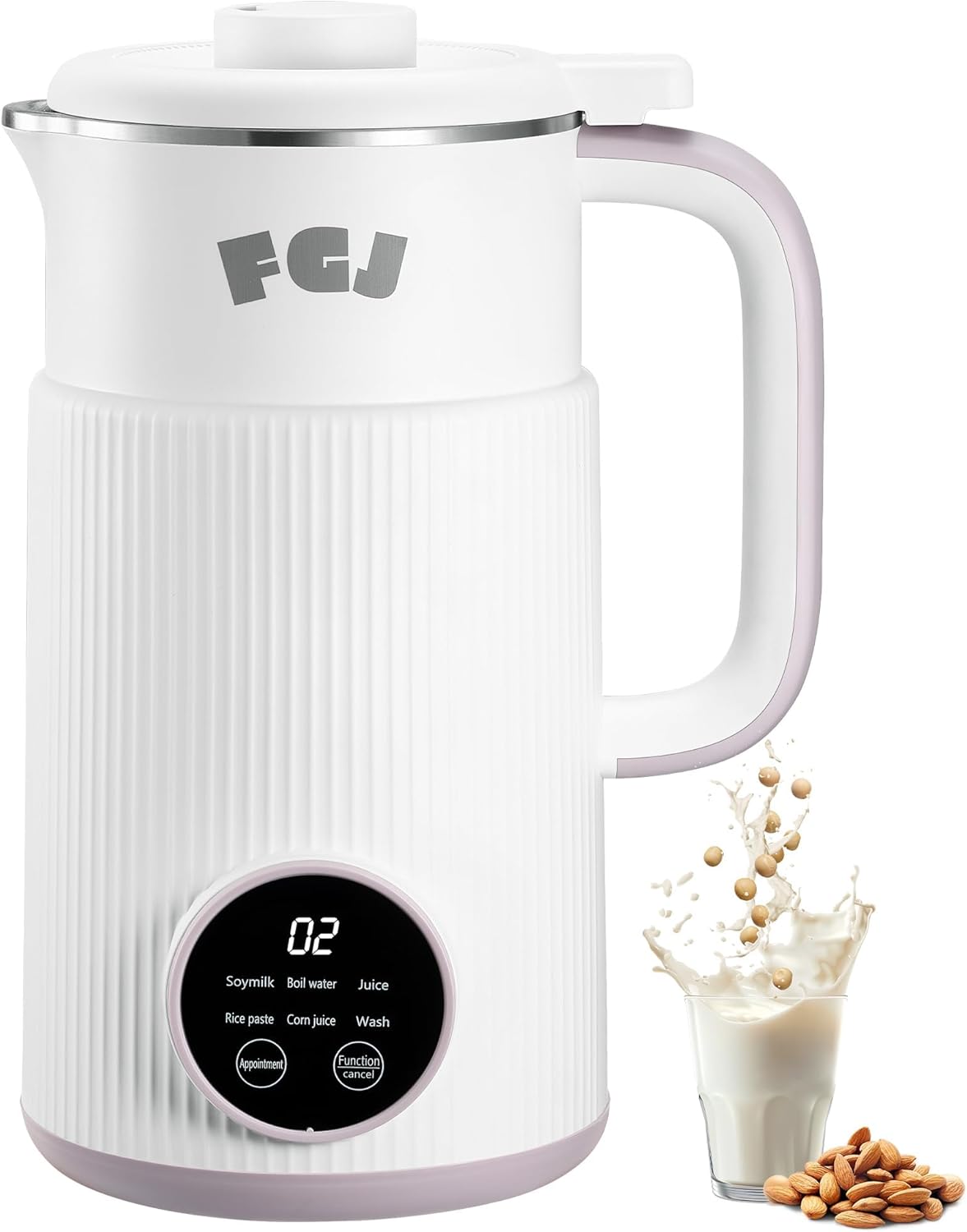 Máquina licuadora 28oz 6en1 acero inox para leche de nuez