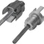 Kit reenhebrado PVC 1/2-3/4" cortador rosca externa e interna