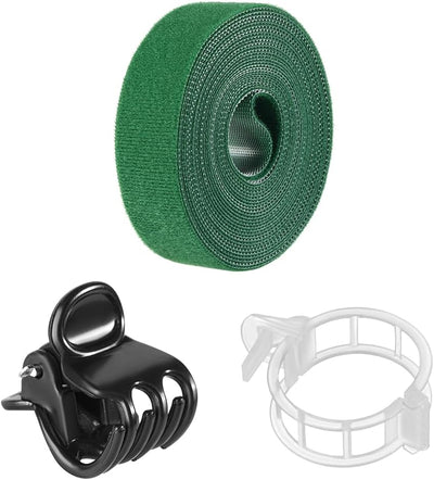 Juego clips plantas 50pies 100 clips soporte jardín