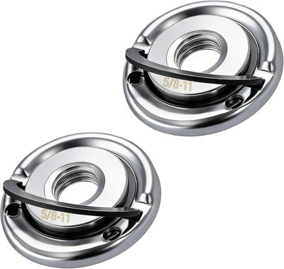2 Tuercas Brida Cambio Rápido 5/8-11 Pulg Resistentes