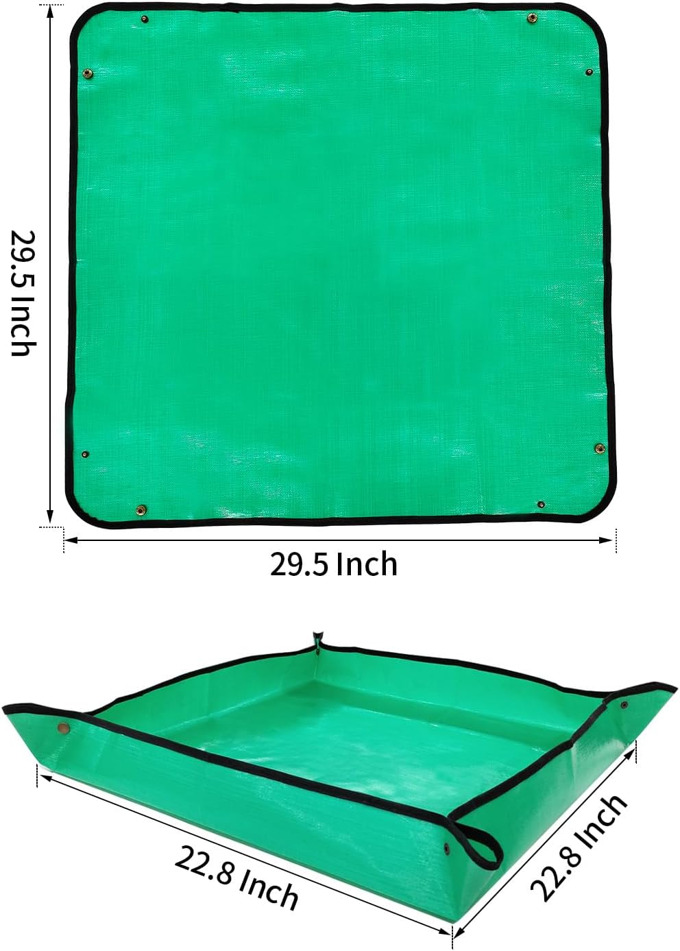 Tapete trasplante impermeable plegable 29.5x29.5