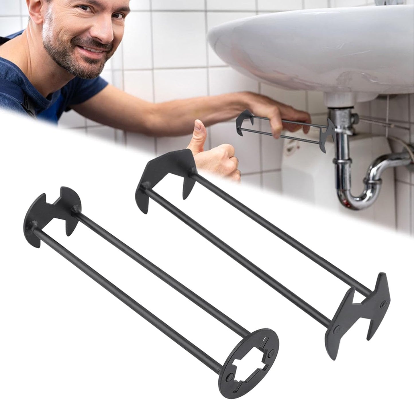 Llave multifuncional para lavabo 2 Pzas cocina baño