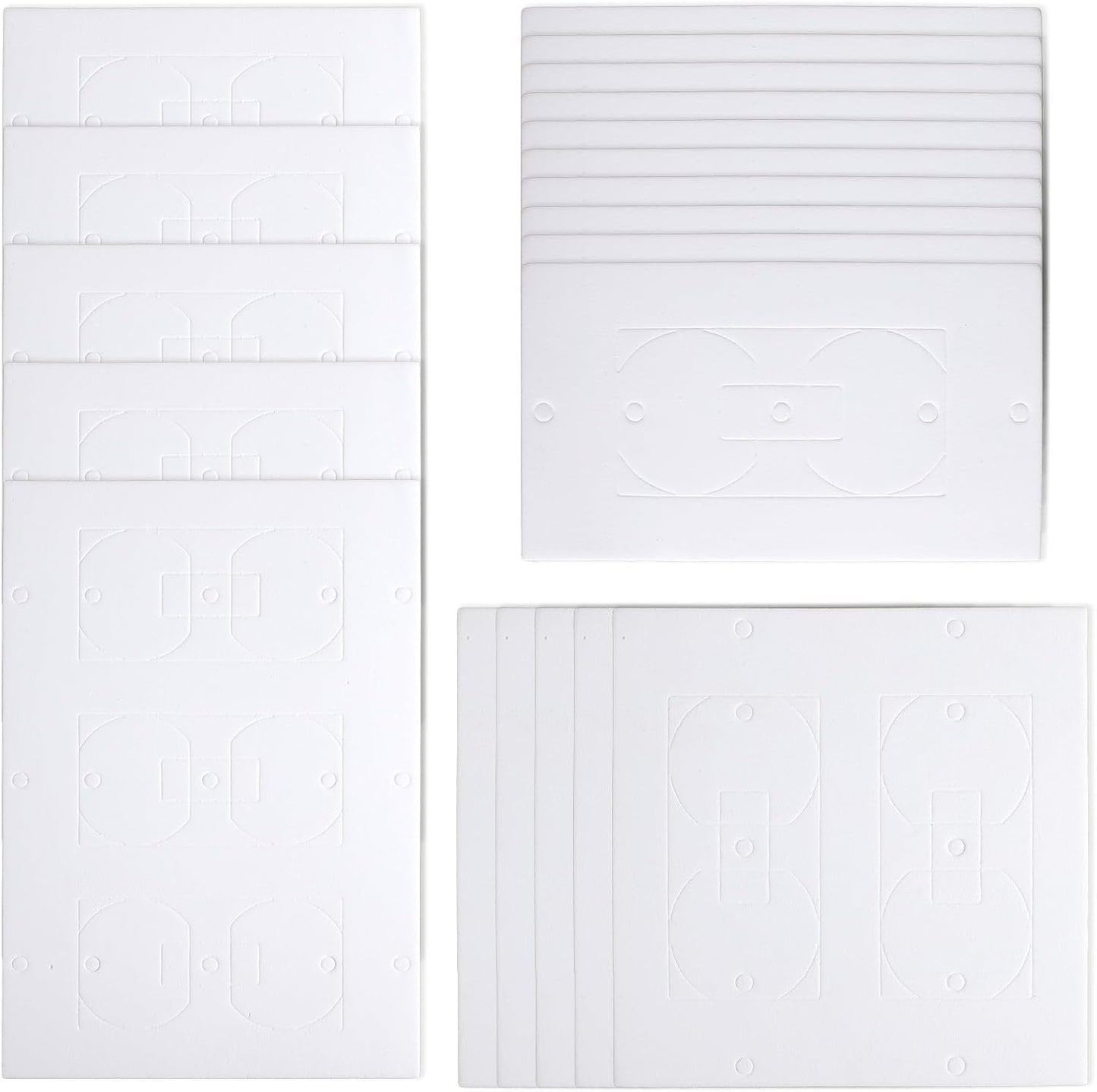 20 Aisladores Espuma EVA para Interruptor Placa Pared