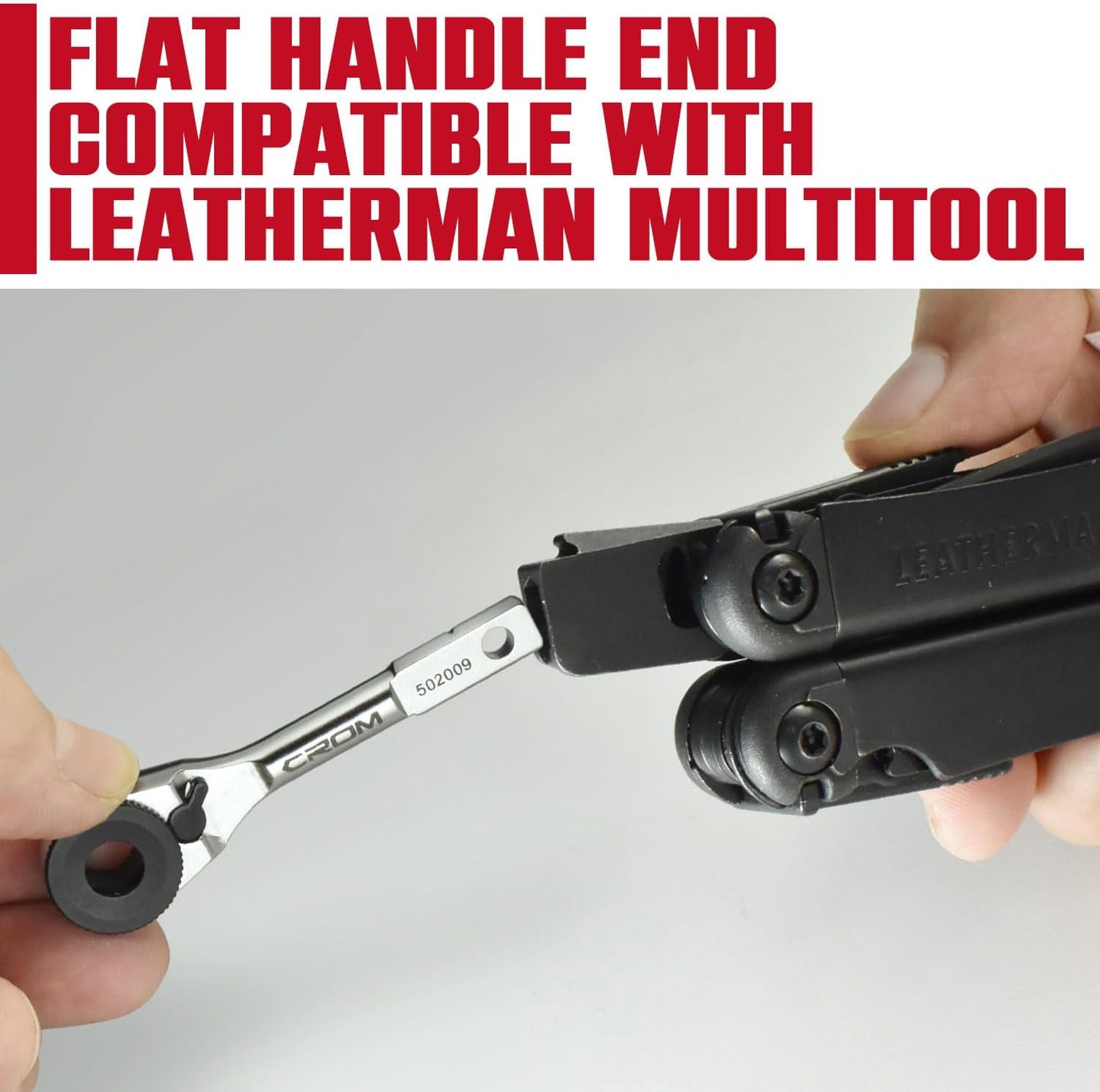 Llave trinquete plana comp para Leatherman EDC