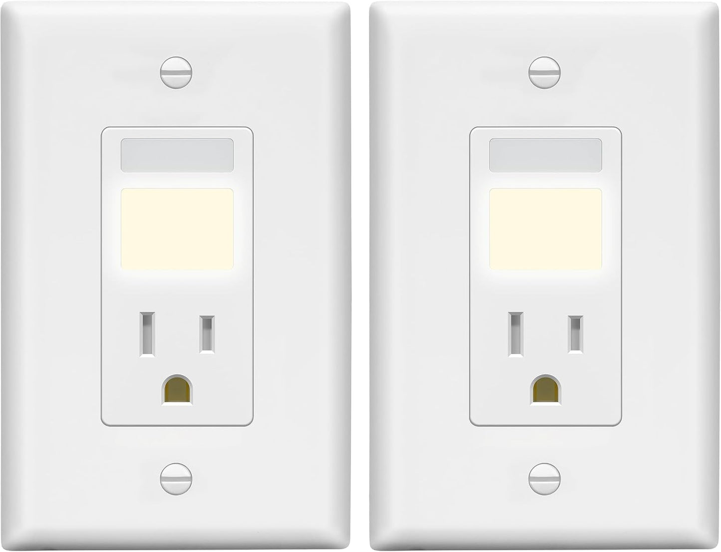 Toma corriente 15A con luz LED sensor movimiento PIR