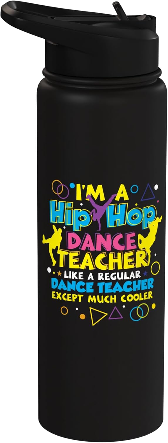 Botella de agua acero inoxidable para bailarín de breakdance