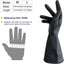 Guantes goma y látex para limpieza hogar resistente químicos