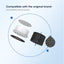 Jarra de agua de vidrio Purela con 3 filtros de carbón activado