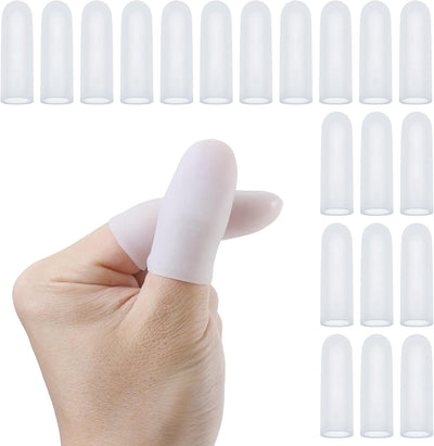 Set 20 protectores silicona dedos manga eccema