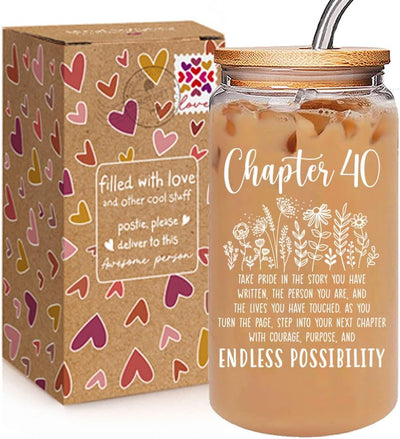 Regalos de cumpleaños número 40 para mujer hija amiga hermana mamá esposa