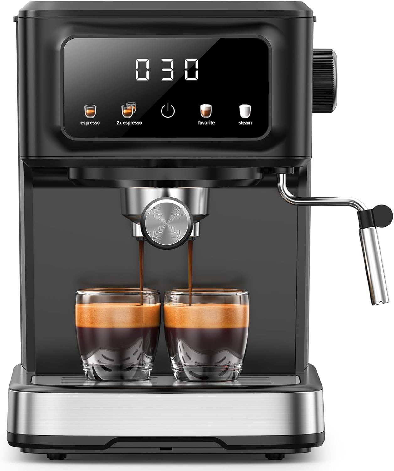 Cafetera Espresso Compacta 15 Bar Espumador Leche