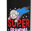 Botella de agua acero inoxidable superhero abuela nana