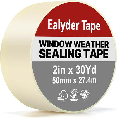 Cinta sellado transparente para ventanas 2pulg x30yard