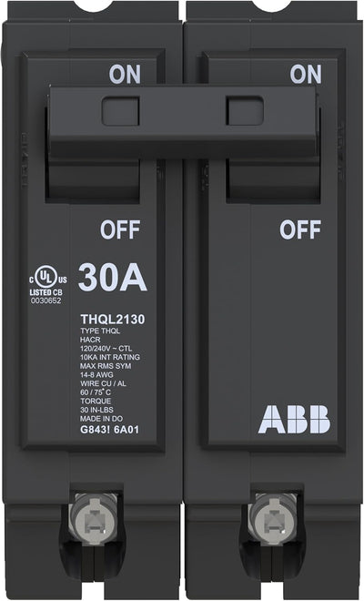 Disyuntor Q-Line THQL2130 doble polo 30 A 120/240 VCA