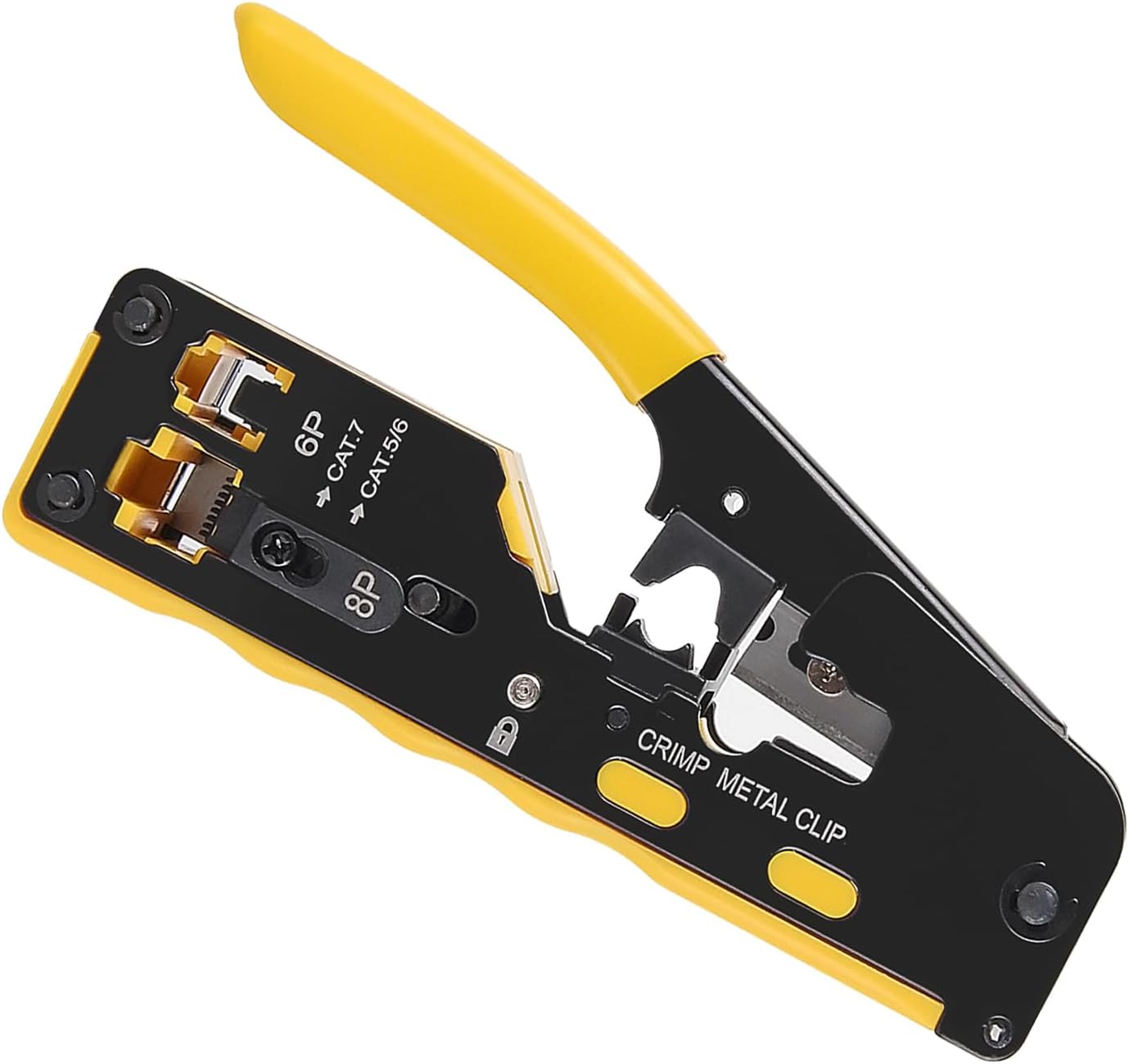 Herramienta crimpadora RJ45 para Ethernet CAT6/5e