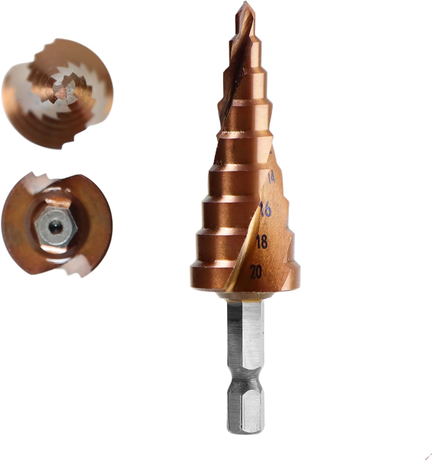 Juego brocas HSS-Co M35 0.18-0.78pulg acero inox