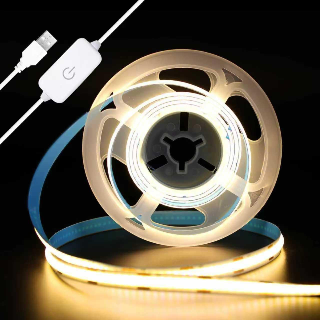 Tira LED flexible USB 16.4pies para TV armarios dormitorios