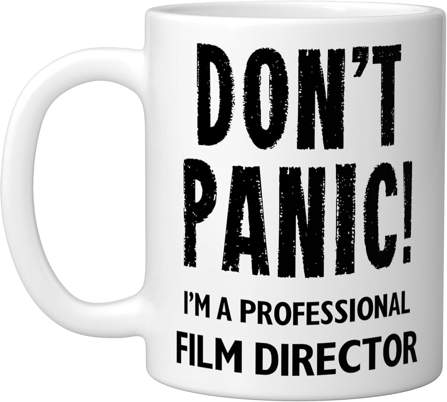 Taza Cerámica para Director de Cine Blanca