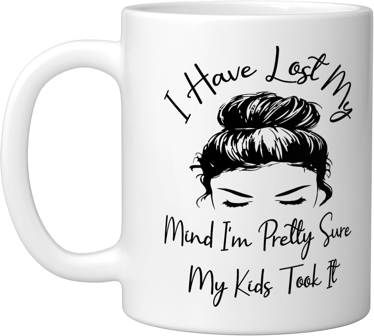 Taza de cerámica para madre blanca