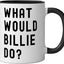 Taza cerámica What Would Billie Do? Negro/Blanco