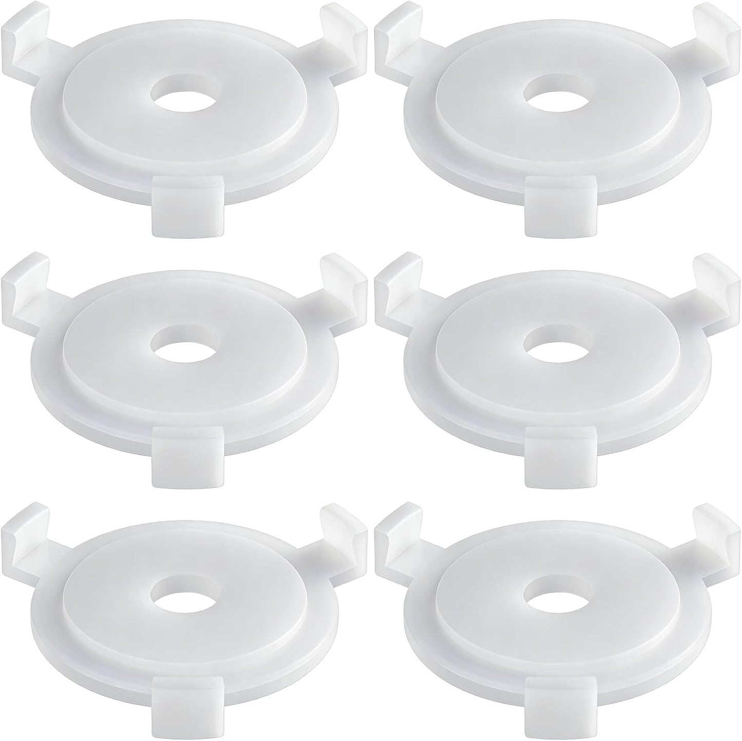 Set 6 Anillos Reductores Plástico para Lámpara