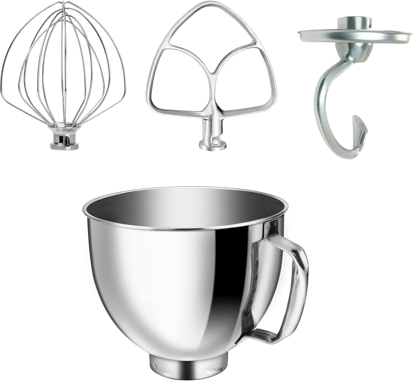 Tazón Acero Inox KitchenAid 4.5-5qt Gancho