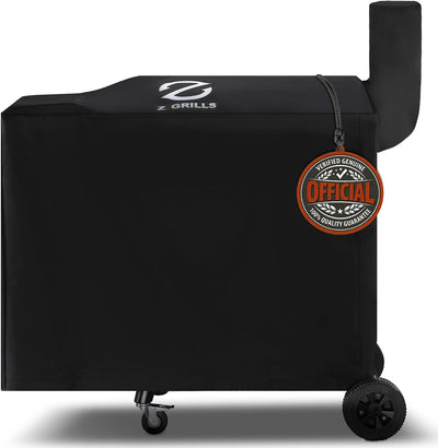 Funda parrilla pellets 54pulg tela poliéster 600D resistente