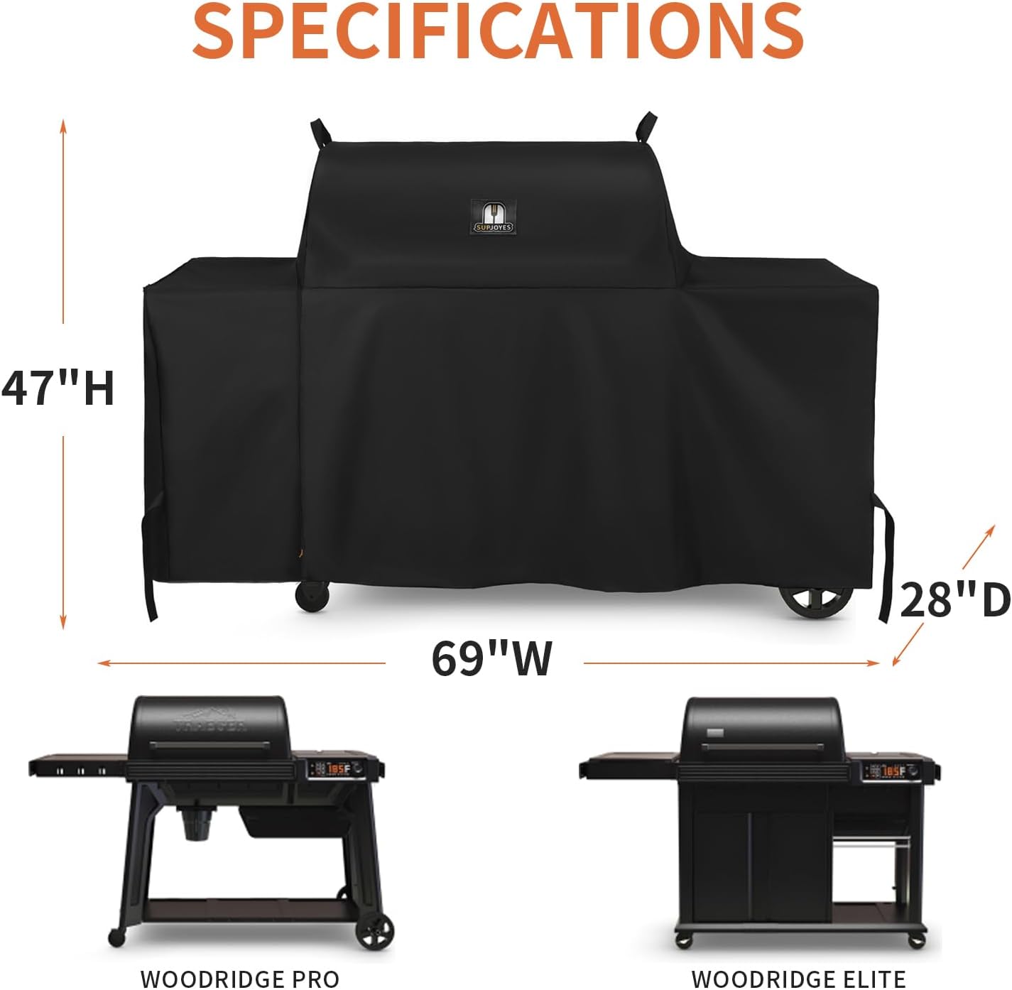 Cubierta parrilla Traeger BAC776 resistente agua