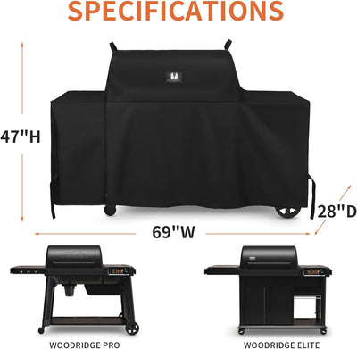 Cubierta parrilla Traeger BAC776 resistente agua