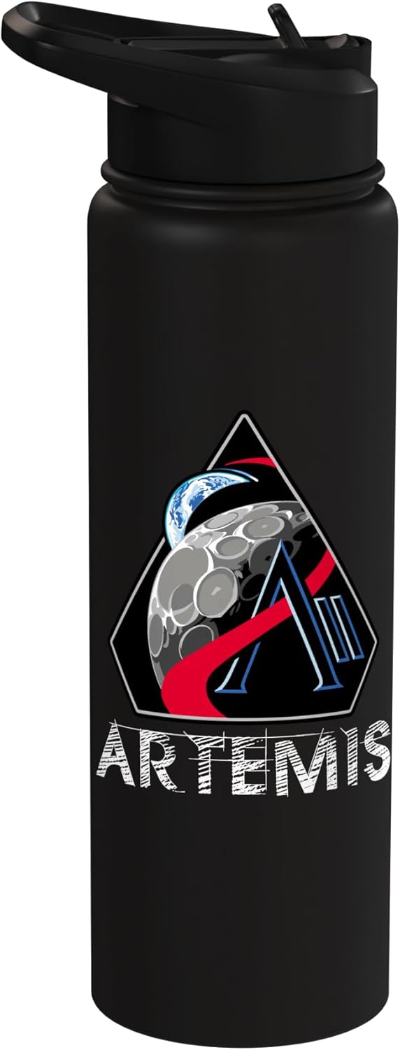 Botella de agua aislada Artemis 2 To The Moon And Beyond