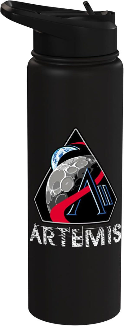 Botella de agua aislada Artemis 2 To The Moon And Beyond
