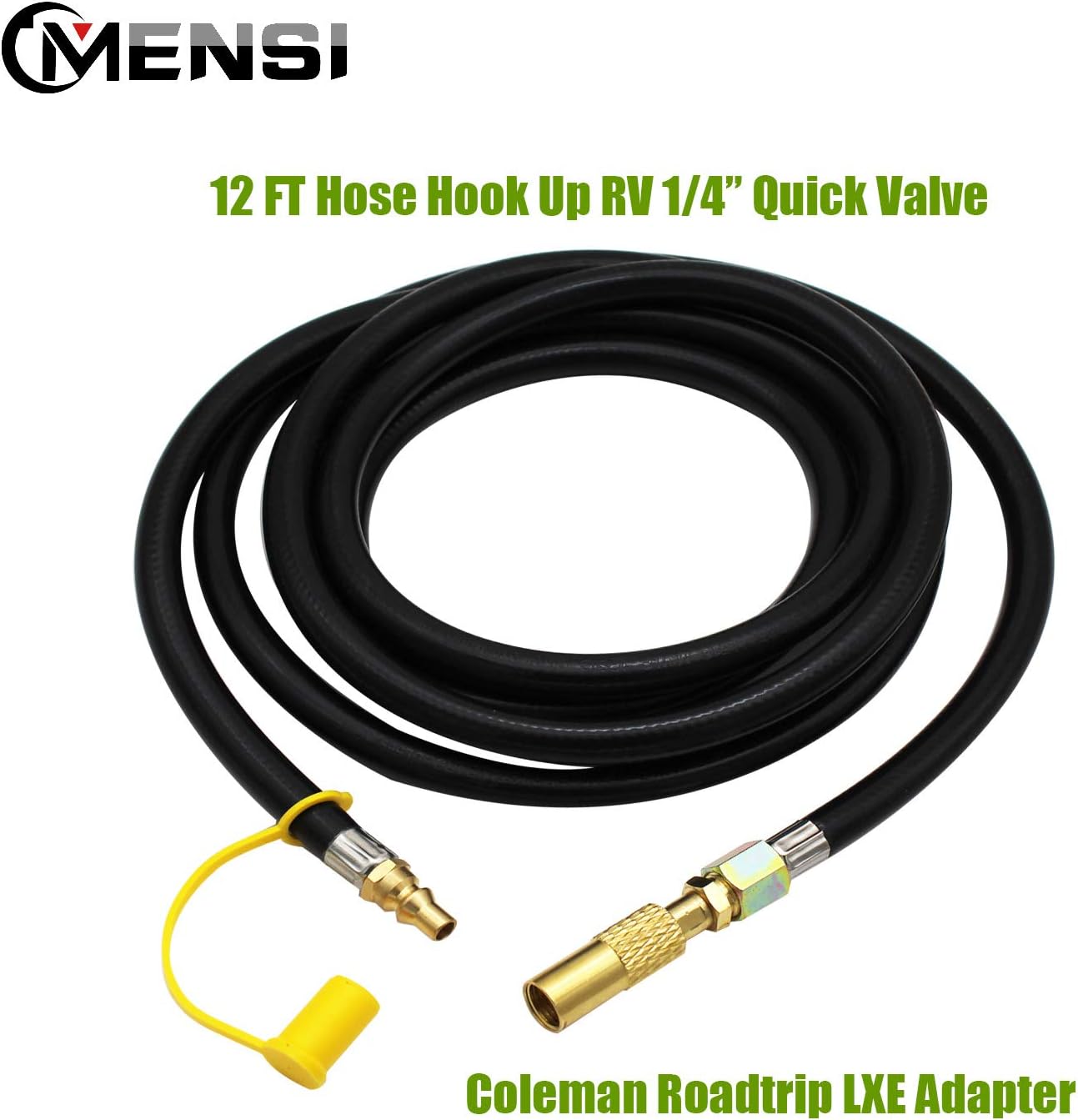 Enchufe desconexión rápida 1/4pulg 12ft para propano