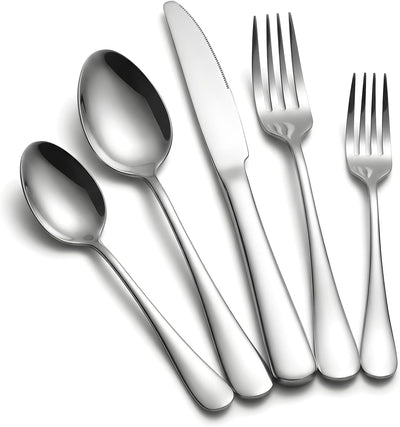 Set 10 Pzas Cubiertos Acero Inox para 2